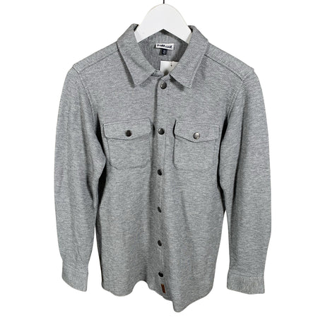 Unisex POMPdeLUX - Collared shirt, size 152 - 158 - Gray ()