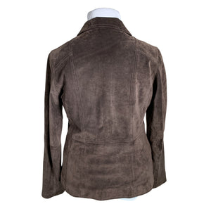 Unisex Big-L - Leather jacket, size 44 - Brown (2)