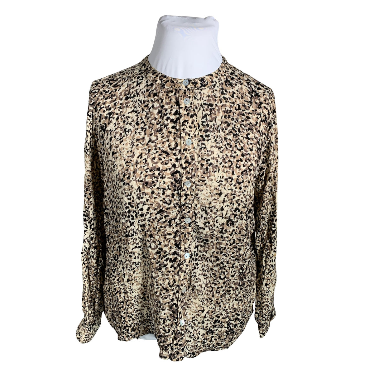 Unisex Kaffe - Blouse, size 42 - Brown (1)