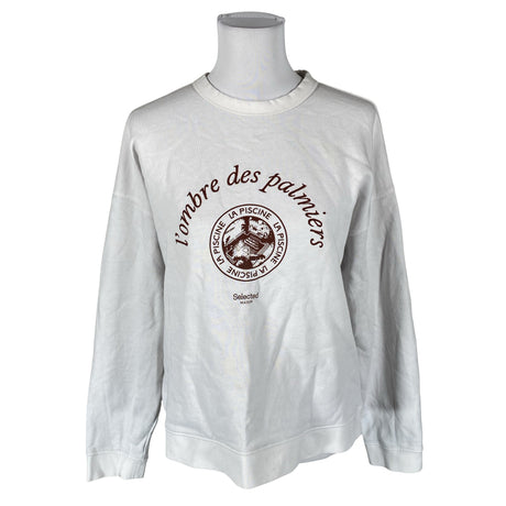 Unisex Selected - Sweatshirt, size 38 - White ()