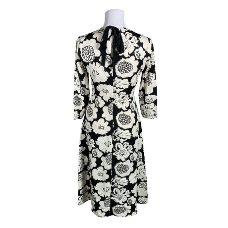 Unisex Marimekko - Schiffon dress, size 34 - Black (2)