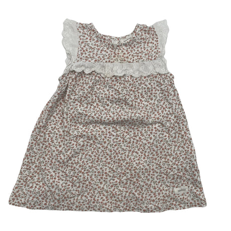 Unisex Newbie - Tricot dress, size 80 - 86 - White ()