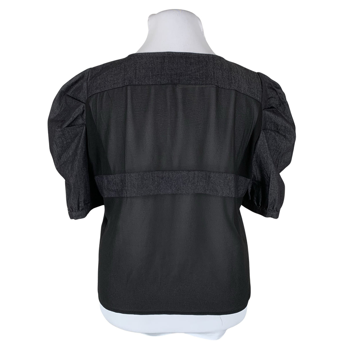 Unisex Nü Denmark - Short-sleeved blouse, size 42 - Gray (2)