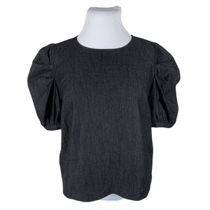 Unisex Nü Denmark - Short-sleeved blouse, size 42 - Gray (1)