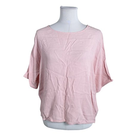 Unisex Samsoe&Samsoe - Short-sleeved blouse, size 38 - Light pink ()