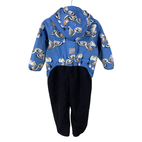 Unisex Reima - Soft shell jumpsuit, size 86 - 92 - Light blue (2)
