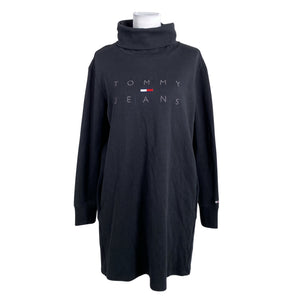 Unisex Tommy Jeans (Tommy Hilfiger) - Sweatshirt dress, size 40 - Black (1)