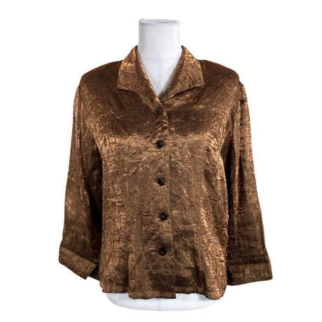 Unisex Merci - Party shirt, size 36 - Brown ()