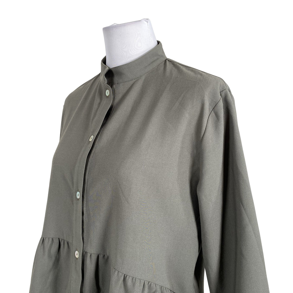 Unisex Gauhar - Schiffon dress, size 40 - Green (2)