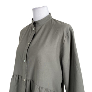 Unisex Gauhar - Schiffon dress, size 40 - Green (2)