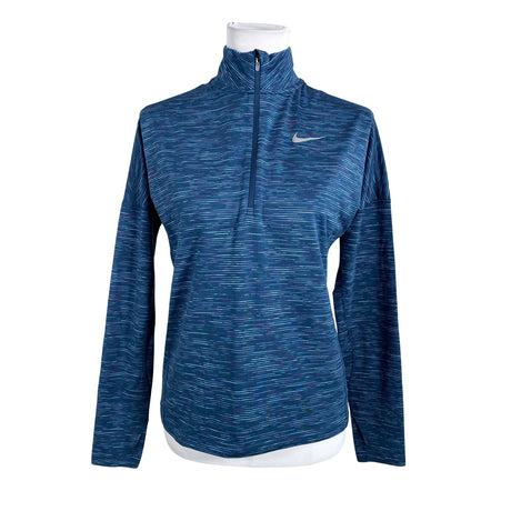 Unisex Nike - Sports shirt, long sleeve, size 36 - Blue ()