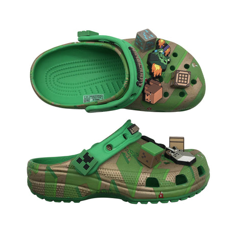 Unisex Crocs - Slip-on shoes, size 30 - Green ()