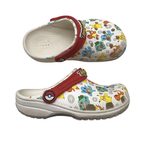 Unisex Crocs - Slip-on shoes, size 33 - White ()