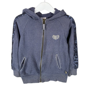 Unisex POMPdeLUX - Hoodie, size 110 - 116 - Blue (1)