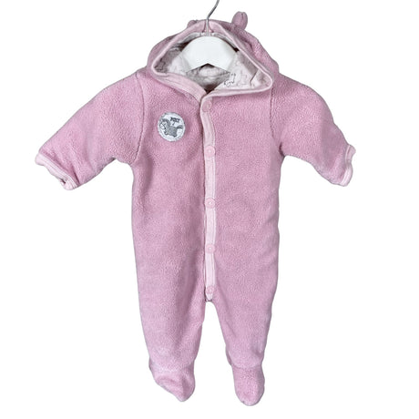 Unisex Name It - Fleece overall, size 50 - 56 - Light pink ()