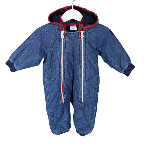 Unisex Polarn O. Pyret - Lightly padded overall, size 56 - 62 - Blue ()