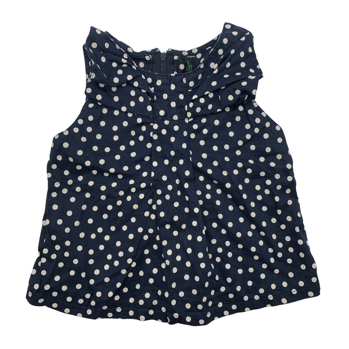 Unisex Benetton - Dress, size 68 - 74 - Blue (1)