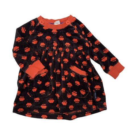 Unisex Polarn O. Pyret - Sweatshirt dress, size 68 - 74 - Black ()