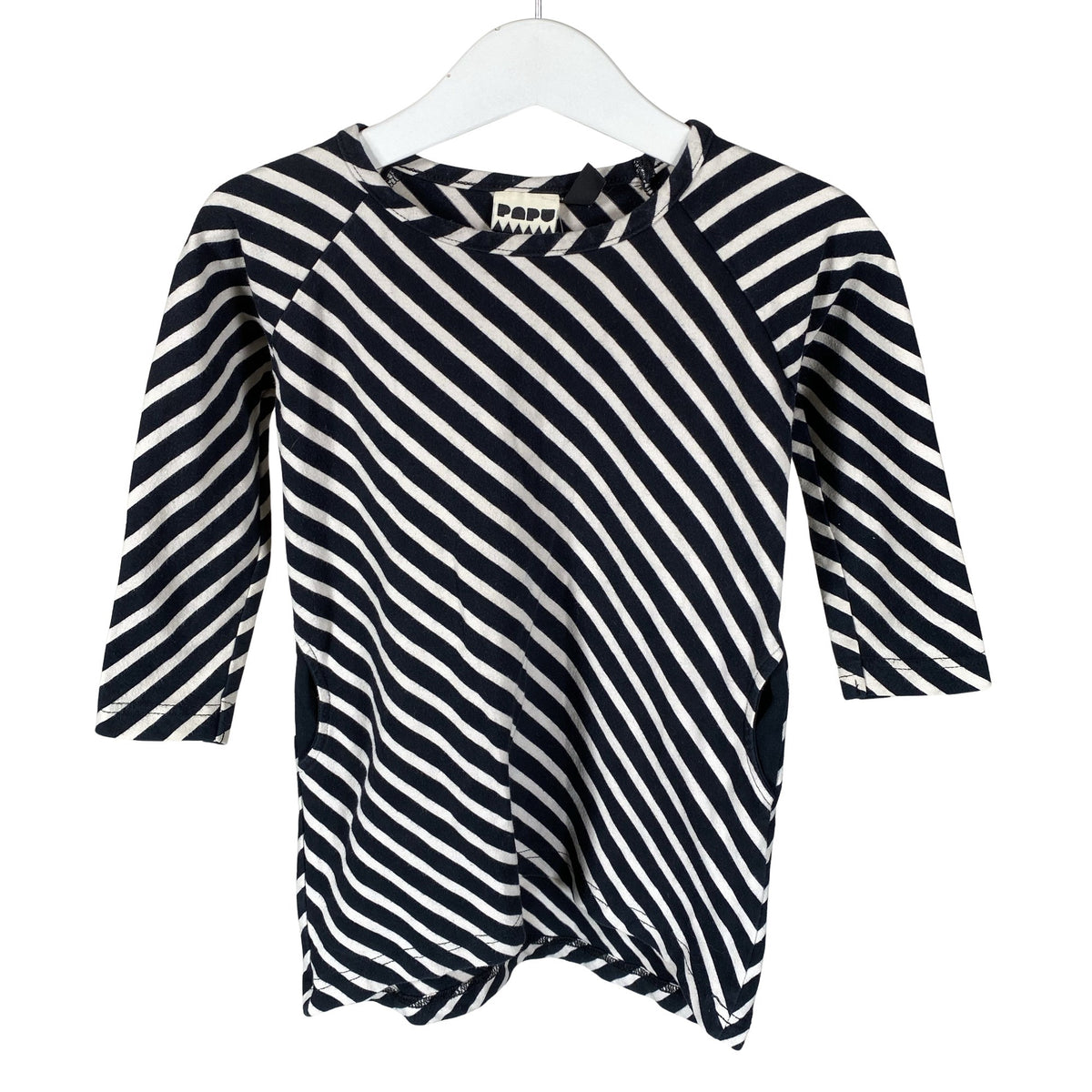 Unisex Papu - Tricot dress, size 86 - 92 - Black (1)
