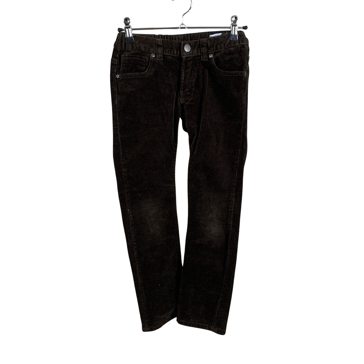 Unisex Polarn O. Pyret - Velvet pants, size 128 - 134 - Brown (1)
