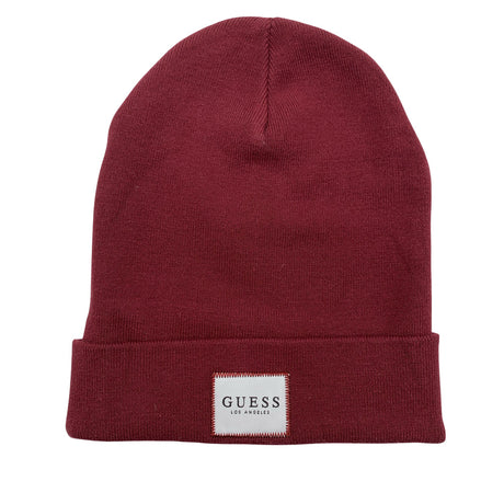 Unisex Guess - Winter beanie, size 54 - 56 cm - Wine red ()