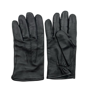 Unisex Stockmann - Leather gloves, size Ei kokoa - Black (1)