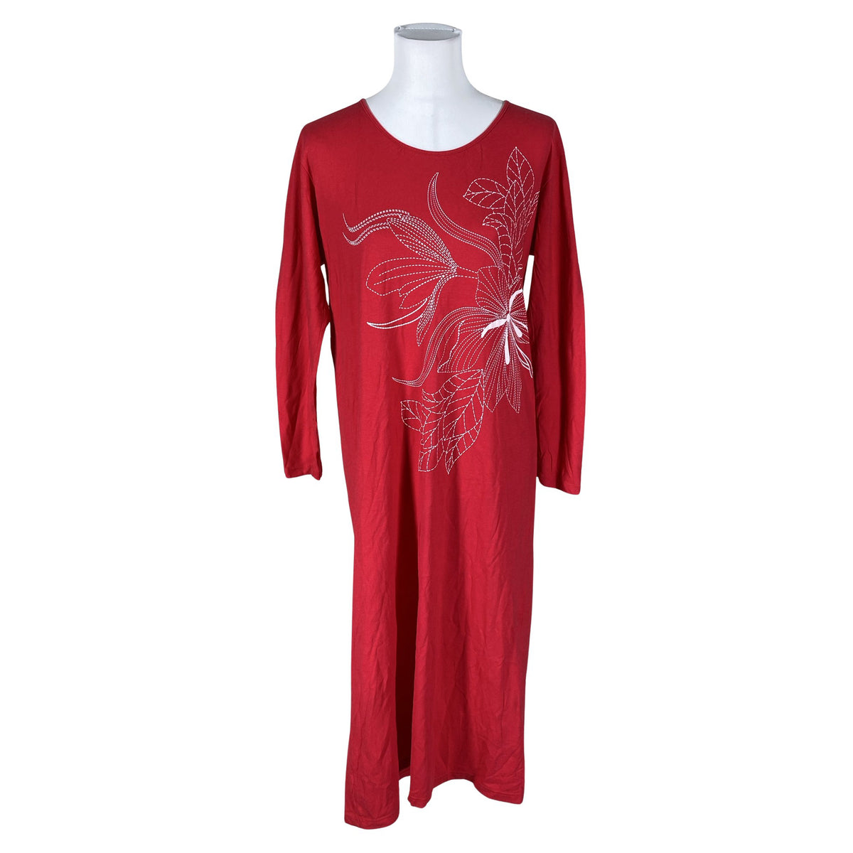 Unisex Finnwear - Nightshirt, size 36 - Red (1)