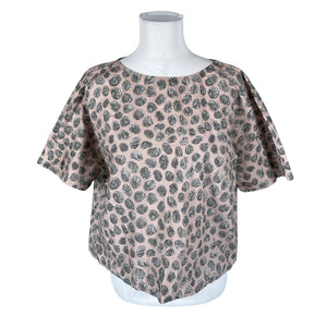 Unisex Samuji - Short-sleeved blouse, size 38 - Light pink (1)