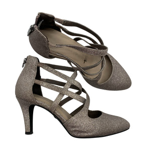 Unisex Tamaris - Evening high heels, size 37 - Brown (1)