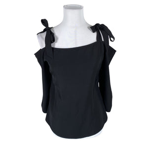 Unisex 2NDDAY - Short-sleeved blouse, size 38 - Black (1)