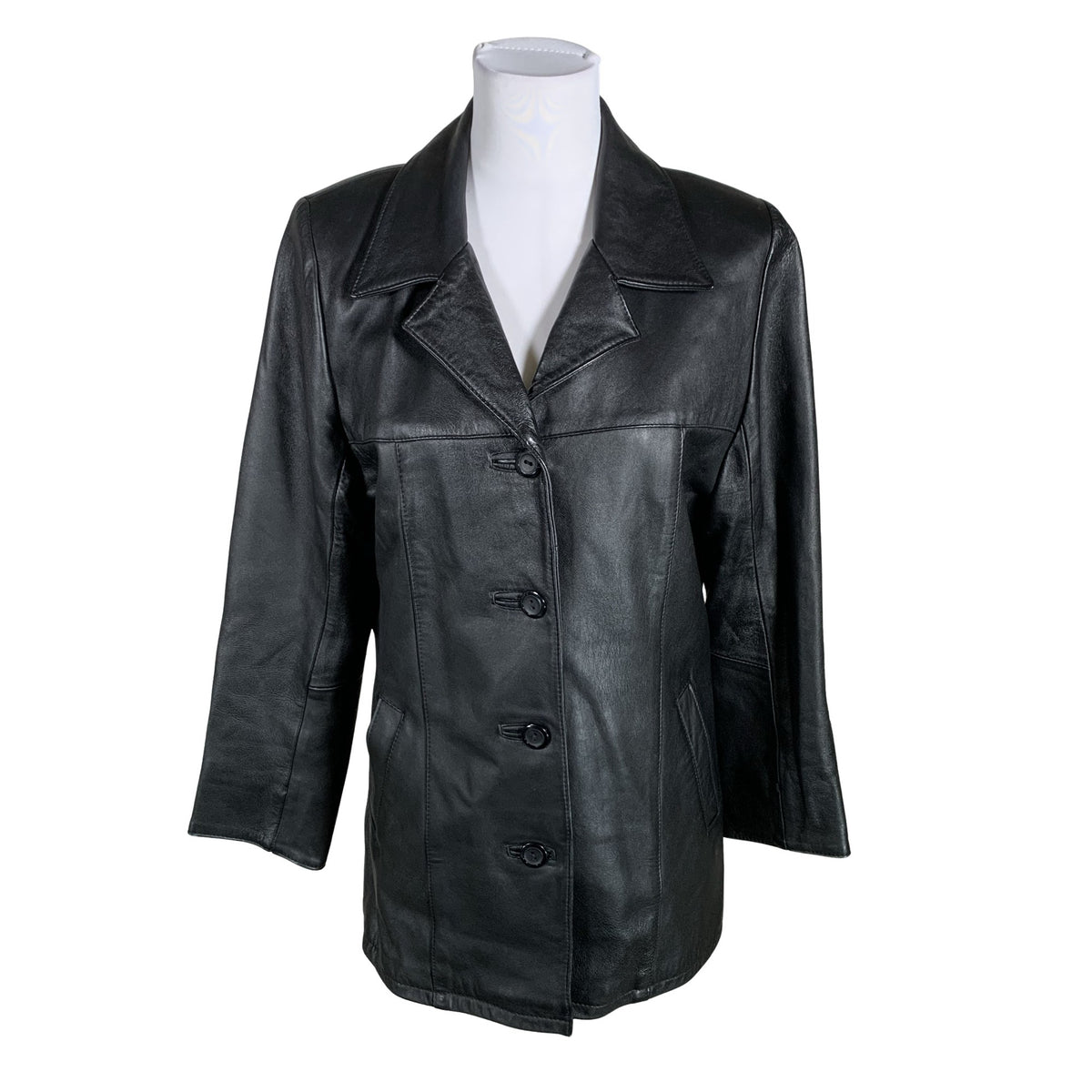 Unisex MLC - Leather jacket, size 38 - Black (1)