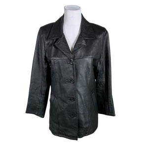 Unisex MLC - Leather jacket, size 38 - Black (1)