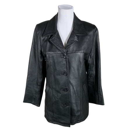 Unisex MLC - Leather jacket, size 38 - Black ()