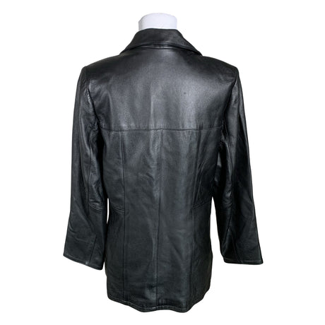 Unisex MLC - Leather jacket, size 38 - Black (2)