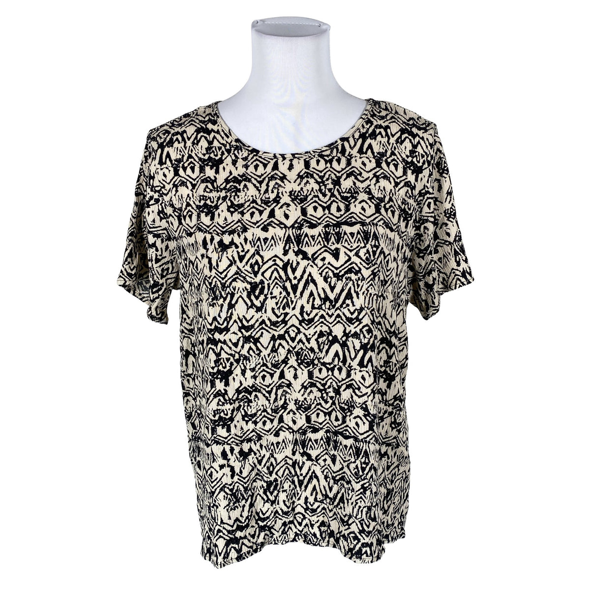 Unisex Soyaconcept - Short-sleeved blouse, size 40 - Beige (1)