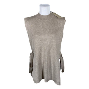 Unisex Free Quent - Knit vest, size 42 - Beige (1)