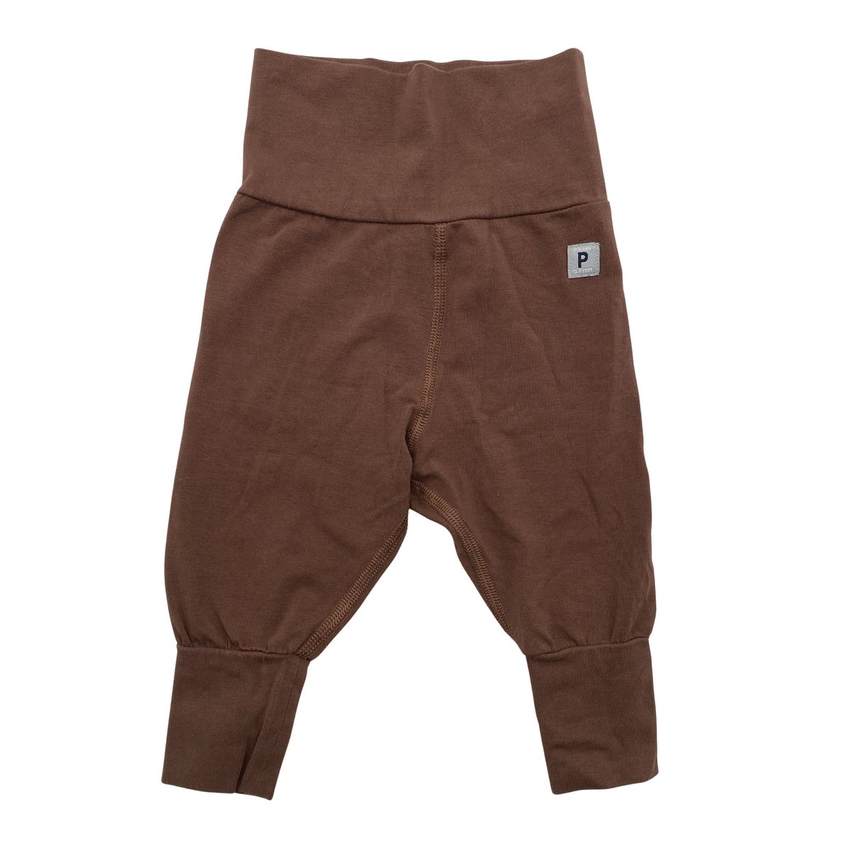 Unisex Polarn O. Pyret - Tricot pants, size 50 - 56 - Brown (1)