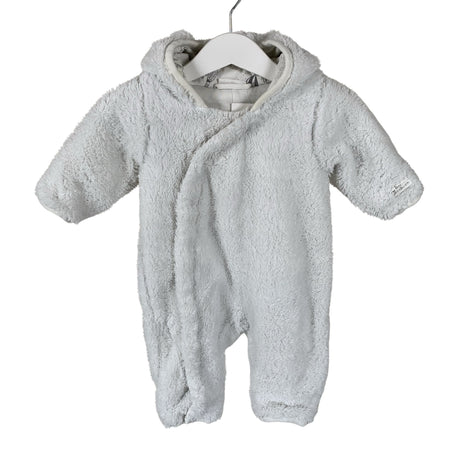Unisex Lindex - Fleece overall, size 50 - 56 - White ()