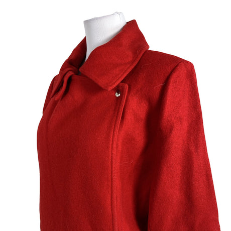 Unisex Vuokko - Wool coat, size 36 - Red (2)