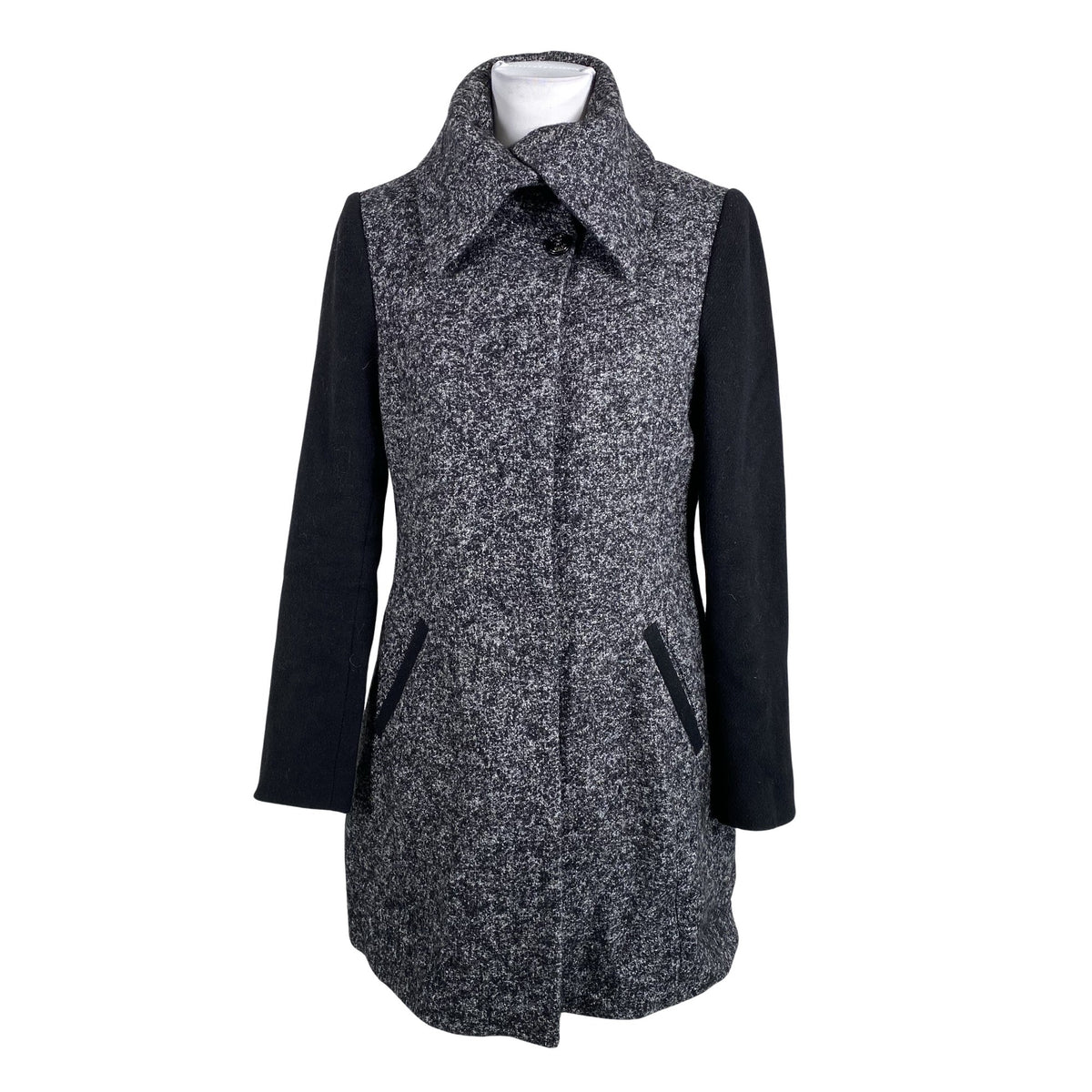 Unisex Your Face - Wool coat, size 36 - Gray (1)