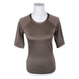 Unisex Arket - Sports shirt, short sleeve, size 38 - Brown ()
