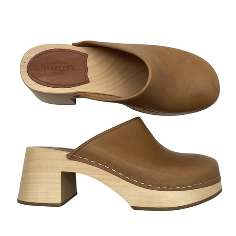 Unisex Swedish Hasbeens - Slip-on shoes, size 39 - Brown ()