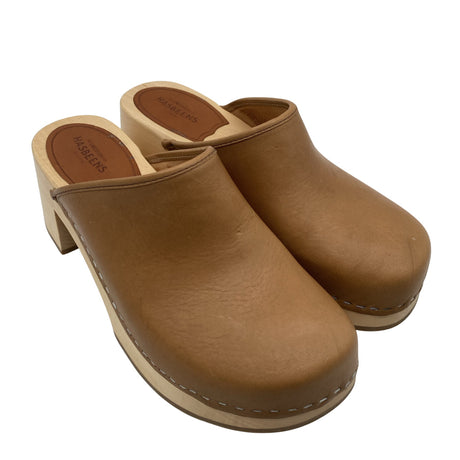 Unisex Swedish Hasbeens - Slip-on shoes, size 39 - Brown (2)
