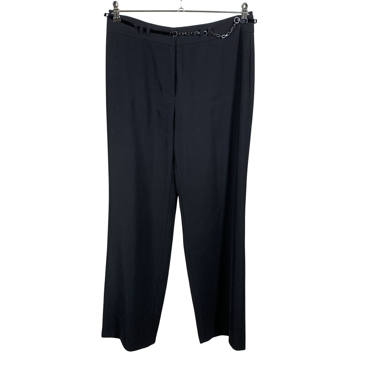 Unisex Gerry Weber - Straight leg trousers, size 40 - Black (1)