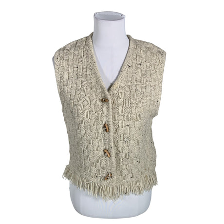 Unisex Benetton - Knit vest, size 38 - Beige ()