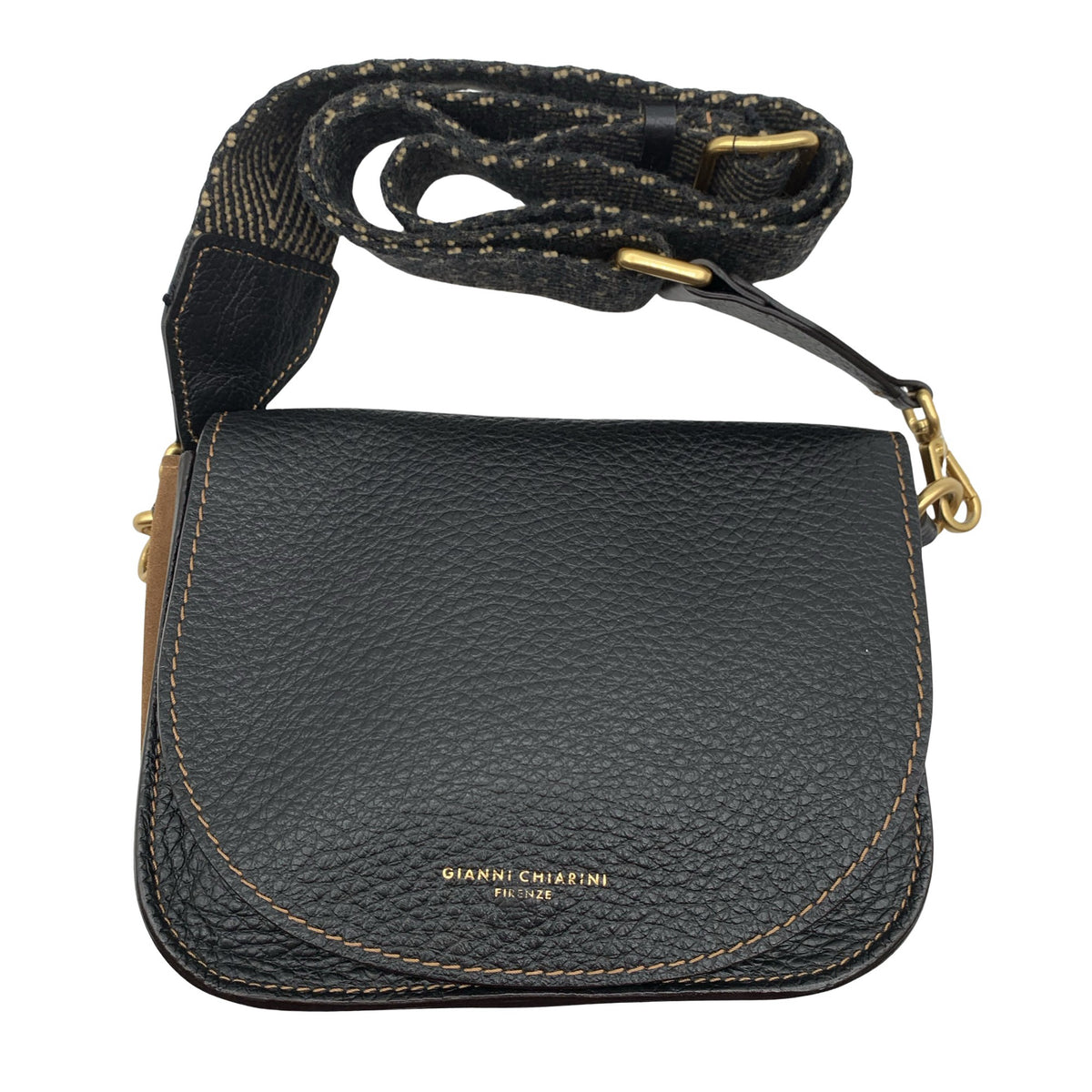 Unisex Gianni Chiarini - Shoulder bag, size Mini - Black (1)