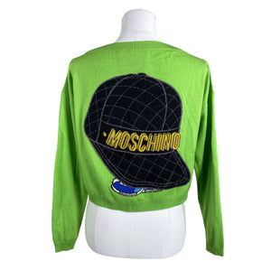 Unisex Moschino - Sweater, size 38 - Green (3)