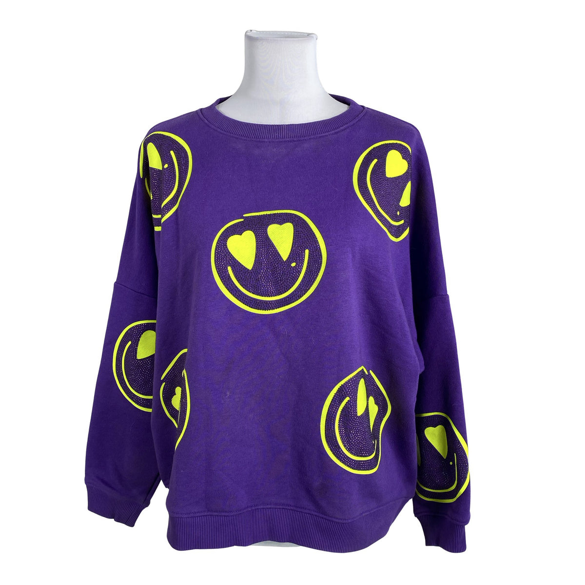 Unisex Miss Goodlife - Sweatshirt, size 36 - Violet (1)