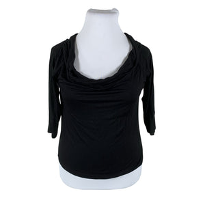 Unisex Koralline - Tricot shirt, size 42 - Black (1)