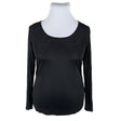 Unisex Stockmann Silk - Tricot shirt, size 42 - Black ()